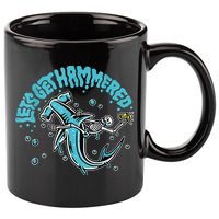 Hammerhead Shark Drinking Pun Let's Get Hammered Party 11oz C Handle Ceramic Mug
