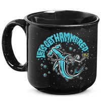 Hammerhead Shark Drinking Pun Let's Get Hammered Party 15oz Campfire Ceramic Mug