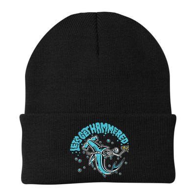 Hammerhead Shark Drinking Pun Let's Get Hammered Party Beanie
