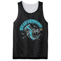 Hammerhead Shark Drinking Pun Let's Get Hammered Party Mesh Reversible Basketball Jersey Tank