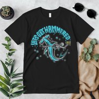 Hammerhead Shark Drinking Pun Let's Get Hammered Party Premium T-Shirt