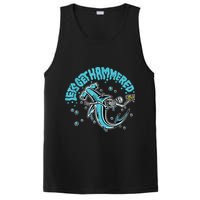 Hammerhead Shark Drinking Pun Let's Get Hammered Party PosiCharge Competitor Tank