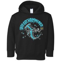 Hammerhead Shark Drinking Pun Let's Get Hammered Party Toddler Hoodie