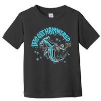 Hammerhead Shark Drinking Pun Let's Get Hammered Party Toddler T-Shirt