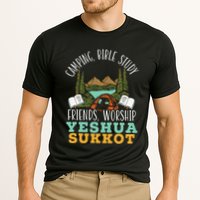 Happy Sukkot Day Lulav Palm Tree Israelite Jewish Cooling Performance Crew T-Shirt