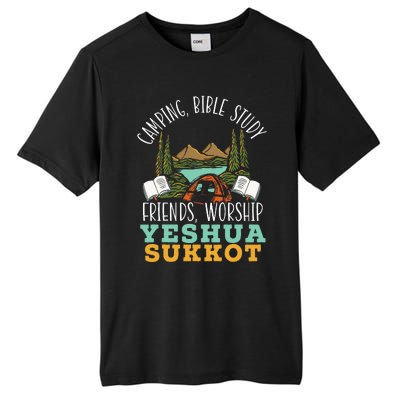 Happy Sukkot Day Lulav Palm Tree Israelite Jewish Tall Fusion ChromaSoft Performance T-Shirt