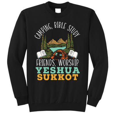 Happy Sukkot Day Lulav Palm Tree Israelite Jewish Tall Sweatshirt