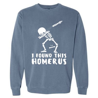 Humerus Skeleton Doctor Nurse Bone Anatomy Gift Garment-Dyed Sweatshirt