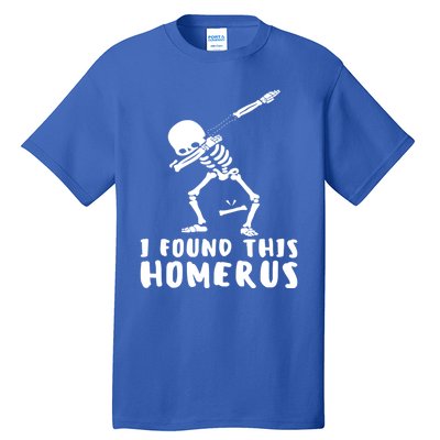 Humerus Skeleton Doctor Nurse Bone Anatomy Gift Tall T-Shirt