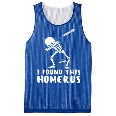 Humerus Skeleton Doctor Nurse Bone Anatomy Gift Mesh Reversible Basketball Jersey Tank