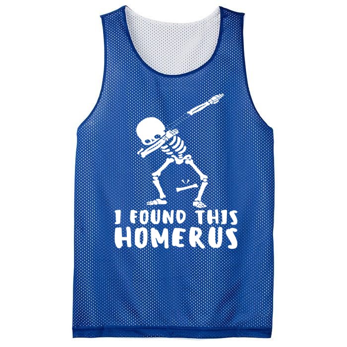 Humerus Skeleton Doctor Nurse Bone Anatomy Gift Mesh Reversible Basketball Jersey Tank