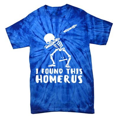 Humerus Skeleton Doctor Nurse Bone Anatomy Gift Tie-Dye T-Shirt