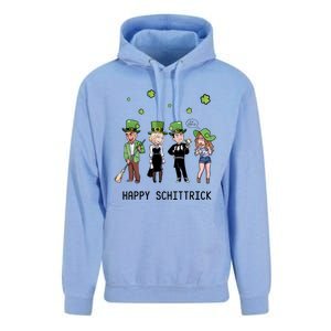 Happy Schittrick David Rose Patricks Day St Patrick's Day Shamrocks Irish Unisex Surf Hoodie