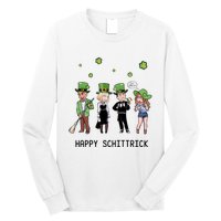 Happy Schittrick David Rose Patricks Day St Patrick's Day Shamrocks Irish Long Sleeve Shirt