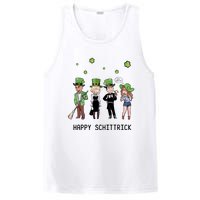 Happy Schittrick David Rose Patricks Day St Patrick's Day Shamrocks Irish PosiCharge Competitor Tank