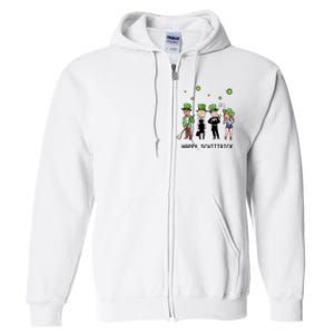 Happy Schittrick David Rose Patricks Day St Patrick's Day Shamrocks Irish Full Zip Hoodie