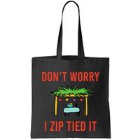Happy Sukkot DonT Worry I Zip Tied It Jewish Sukkah Builder Bag