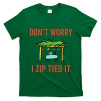 Happy Sukkot DonT Worry I Zip Tied It Jewish Sukkah Builder T-Shirt