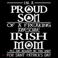 Happy St.Patricks Day Proud Son Of A Flexfit Unipanel Trucker Cap