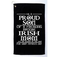 Happy St.Patricks Day Proud Son Of A Golf Towel
