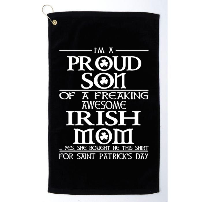 Happy St.Patricks Day Proud Son Of A Golf Towel