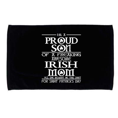 Happy St.Patricks Day Proud Son Of A Microfiber Hand Towel