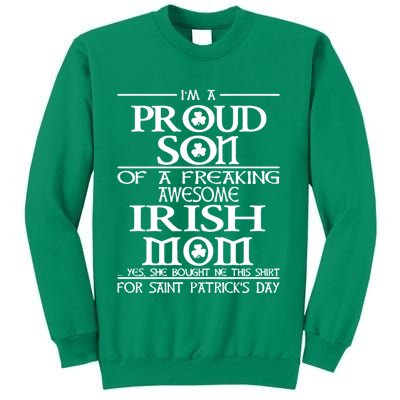 Happy St.Patricks Day Proud Son Of A Sweatshirt