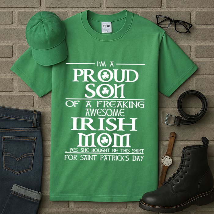 Happy St.Patricks Day Proud Son Of A Tall T-Shirt