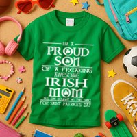 Happy St.Patricks Day Proud Son Of A Kids T-Shirt