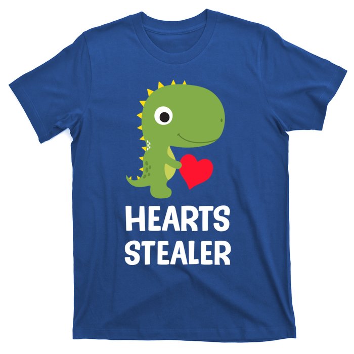 Hearts Stealer Dinosaur Trex Valentines Day Great Gift T-Shirt