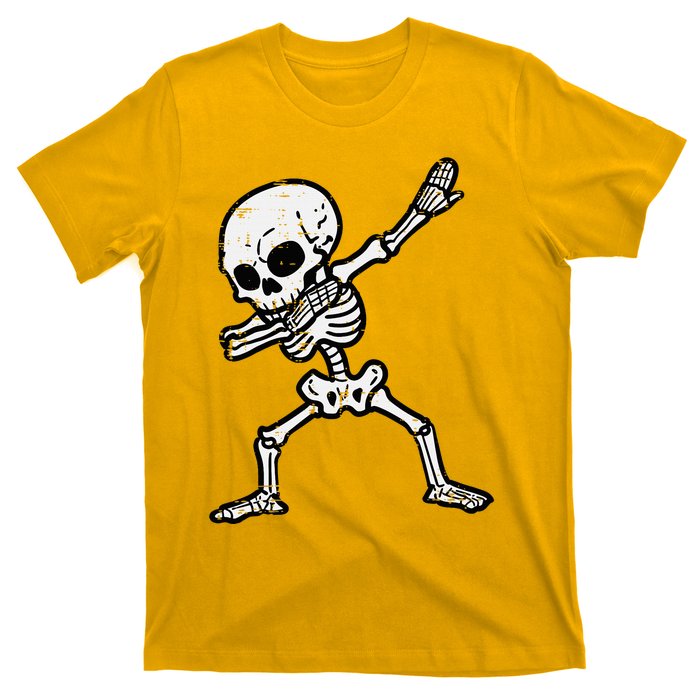 Halloween Skeleton Dabbing Costume T-Shirt