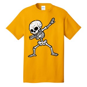 Halloween Skeleton Dabbing Costume Tall T-Shirt