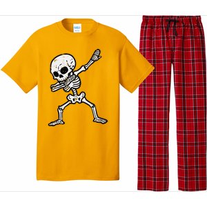 Halloween Skeleton Dabbing Costume Pajama Set