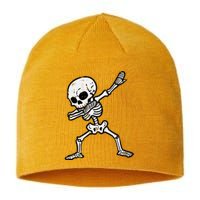 Halloween Skeleton Dabbing Costume Sustainable Beanie