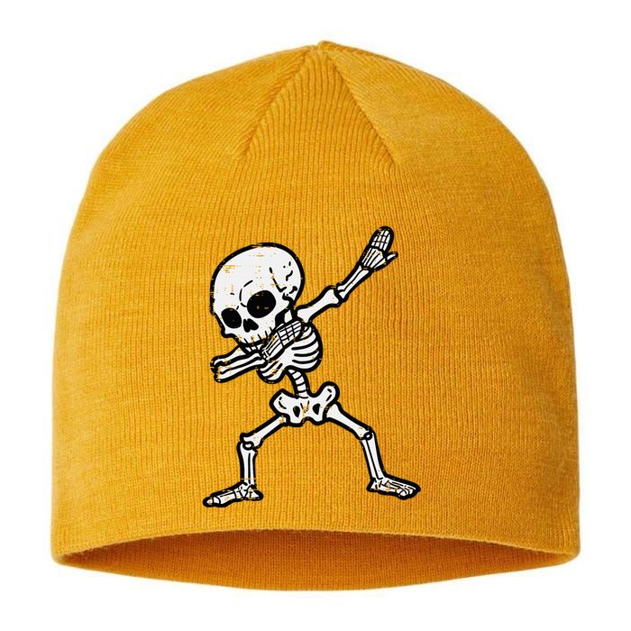 Halloween Skeleton Dabbing Costume Sustainable Beanie