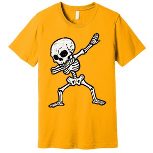 Halloween Skeleton Dabbing Costume Premium T-Shirt