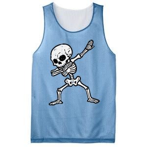 Halloween Skeleton Dabbing Costume Mesh Reversible Basketball Jersey Tank