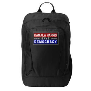 Harris Save Democracy City Backpack