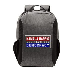 Harris Save Democracy Vector Backpack