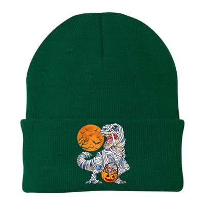 Halloween Shirts Dinosaur T Rex Mummy Pumpkin Knit Cap Winter Beanie