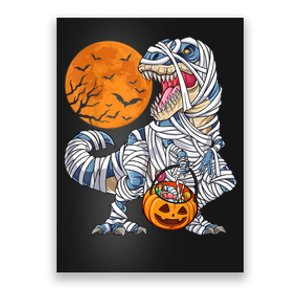 Halloween Shirts Dinosaur T Rex Mummy Pumpkin Poster