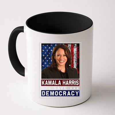 Harris Save Democracy Coffee Mug