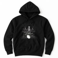 Halloween Skeleton Drummer Drumming Drumset Scary Hoodie