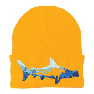 Hammerhead Shark Diver Ocean Knit Cap Winter Beanie