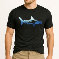 Hammerhead Shark Diver Ocean Performance Shirt