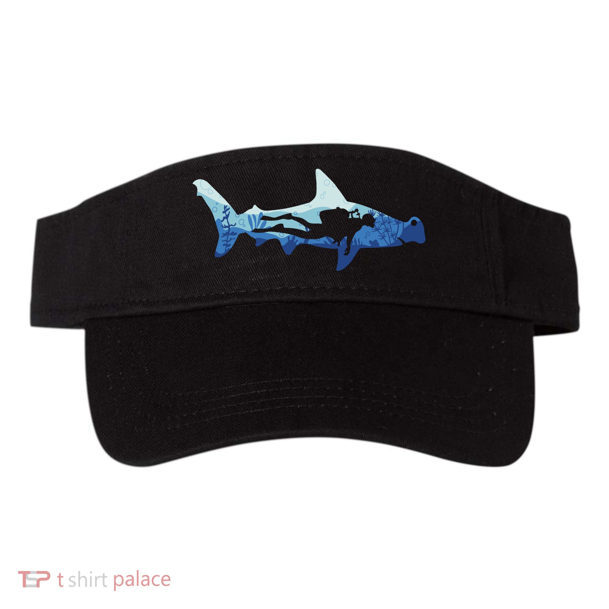 Hammerhead Shark Diver Ocean Visor