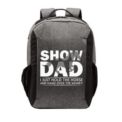 Horse Show Dad Father's Day Vector Backpack
