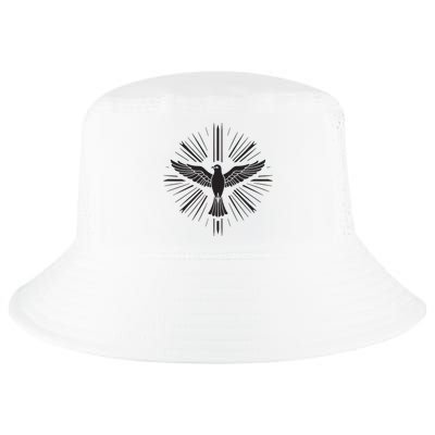 Holy Spirit Dove Praise Jesus Pentecost Cool Comfort Performance Bucket Hat