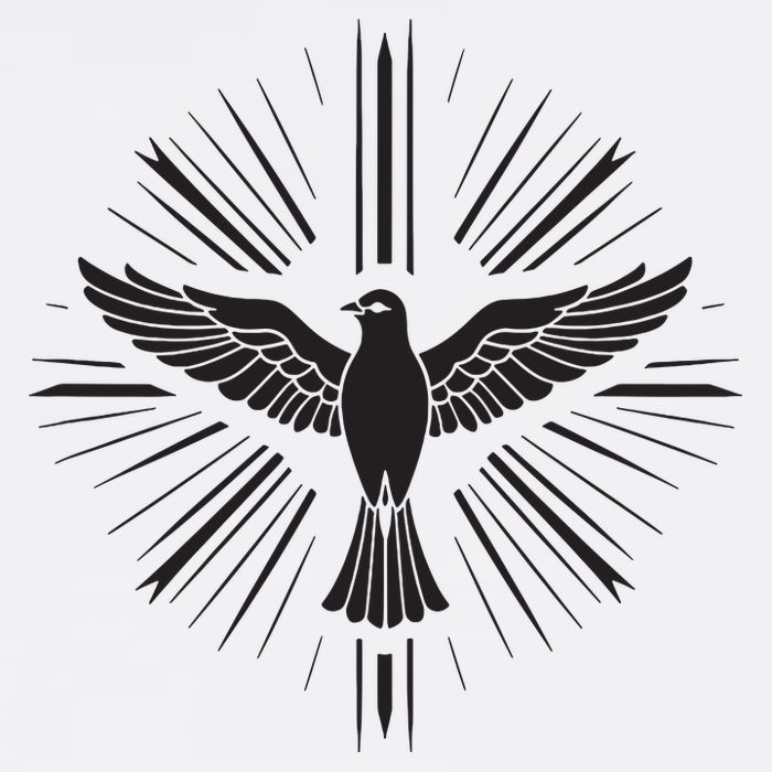 Holy Spirit Dove Praise Jesus Pentecost Baby Bodysuit