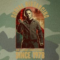 Halloween Social Distancing And Wearing A Mask Since 1978 Legacy Tie Dye Trucker Hat